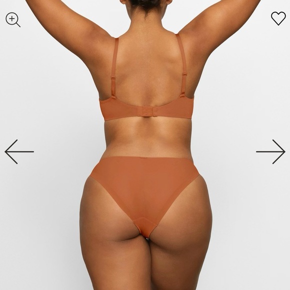 NWT Skims Weightless Scoop Bra in Bronze Size 36DDD - Picture 3 of 7